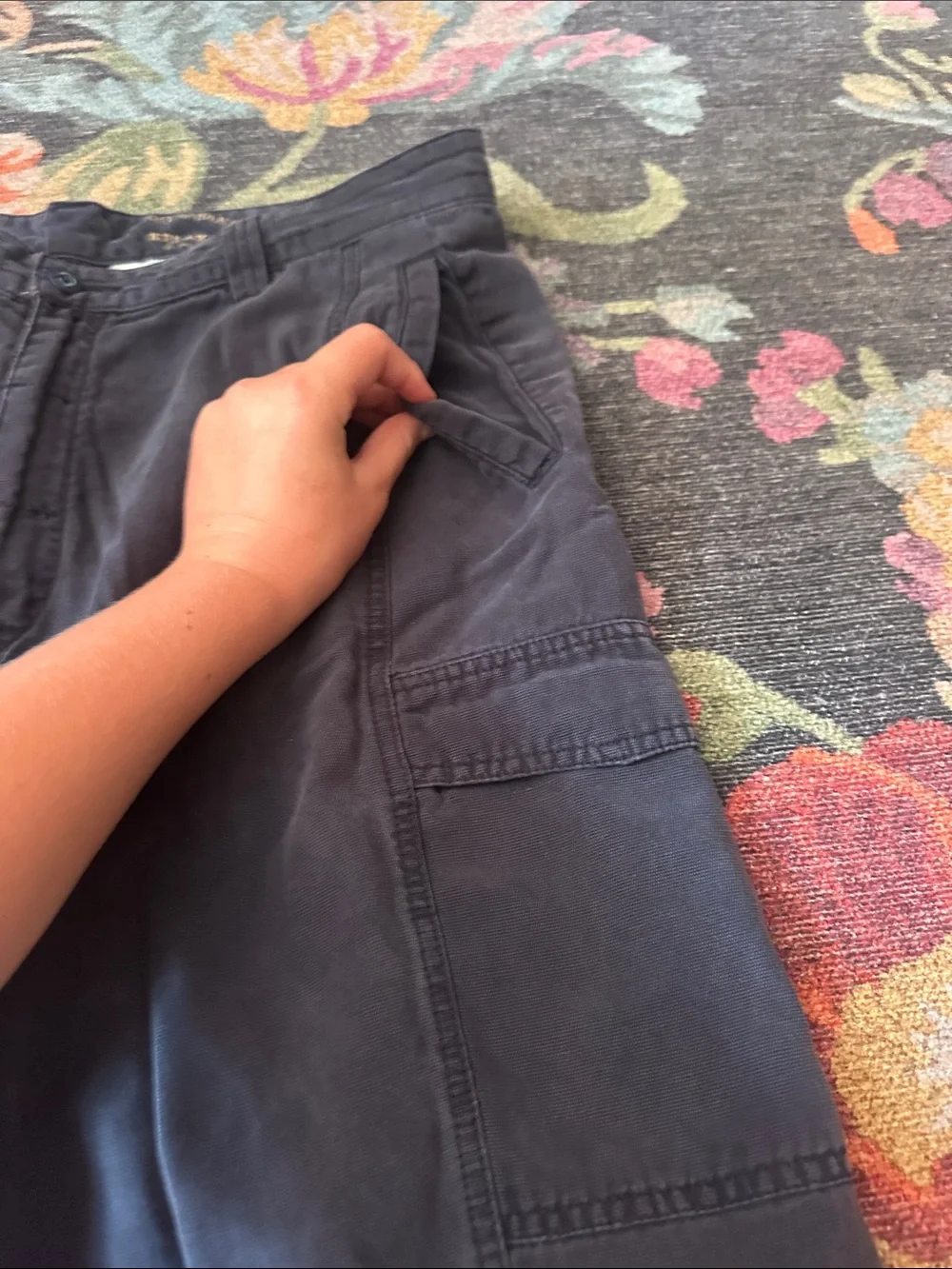 Tommy Bahama Dark Blue Cargo Shorts
